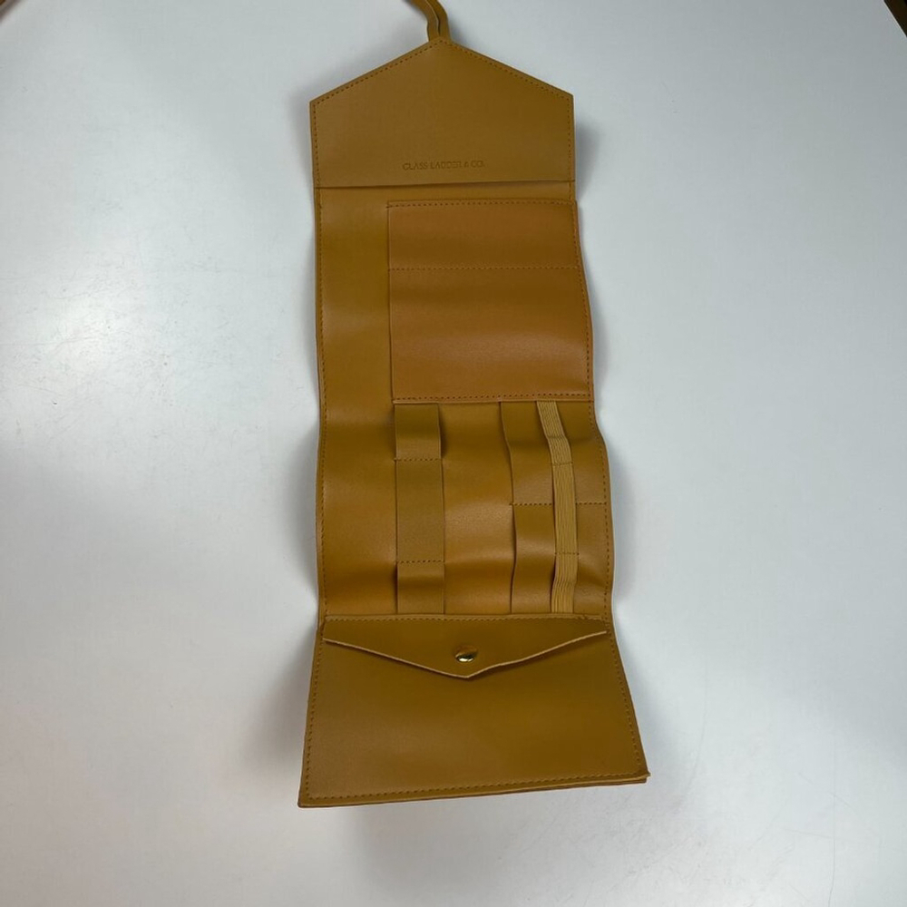 Glass Ladder & co Katherine Tech Organizer Roll vegan leather honey - Picture 8 of 11